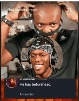 ksi forehead comments