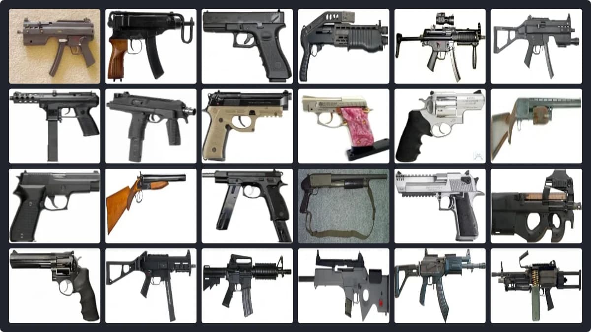 Crime Boss : Rockay City Weapons Tier List Maker
