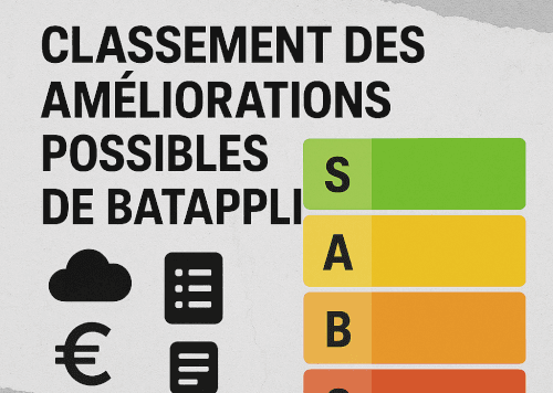 Améliorations Batappli