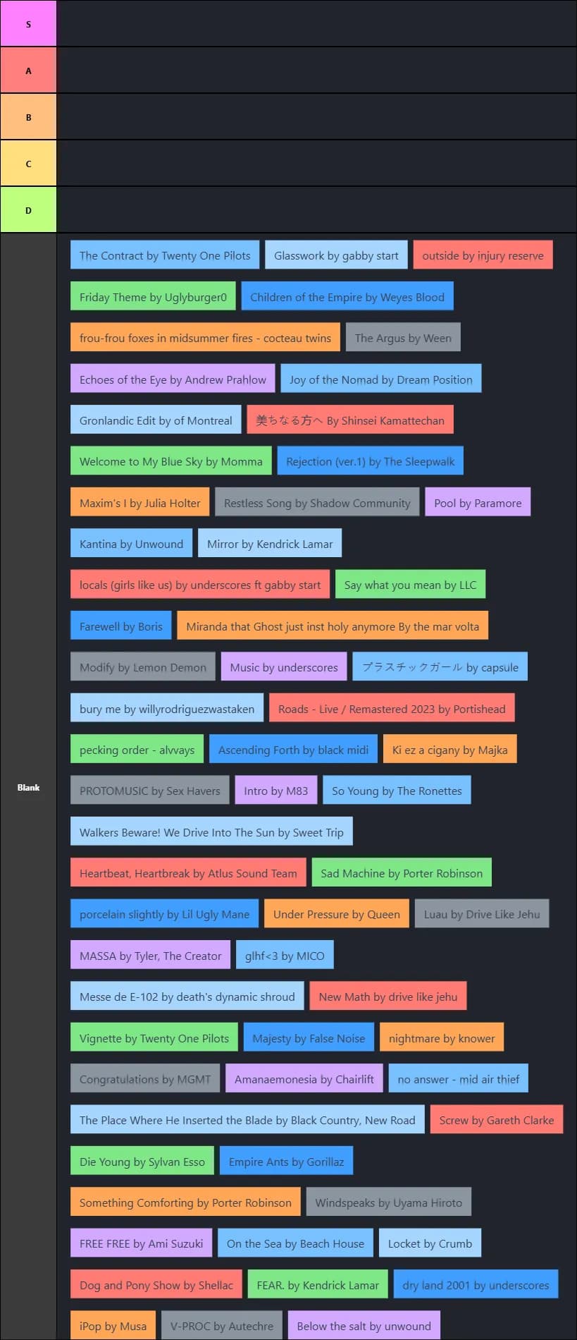 SMR Music Bracket