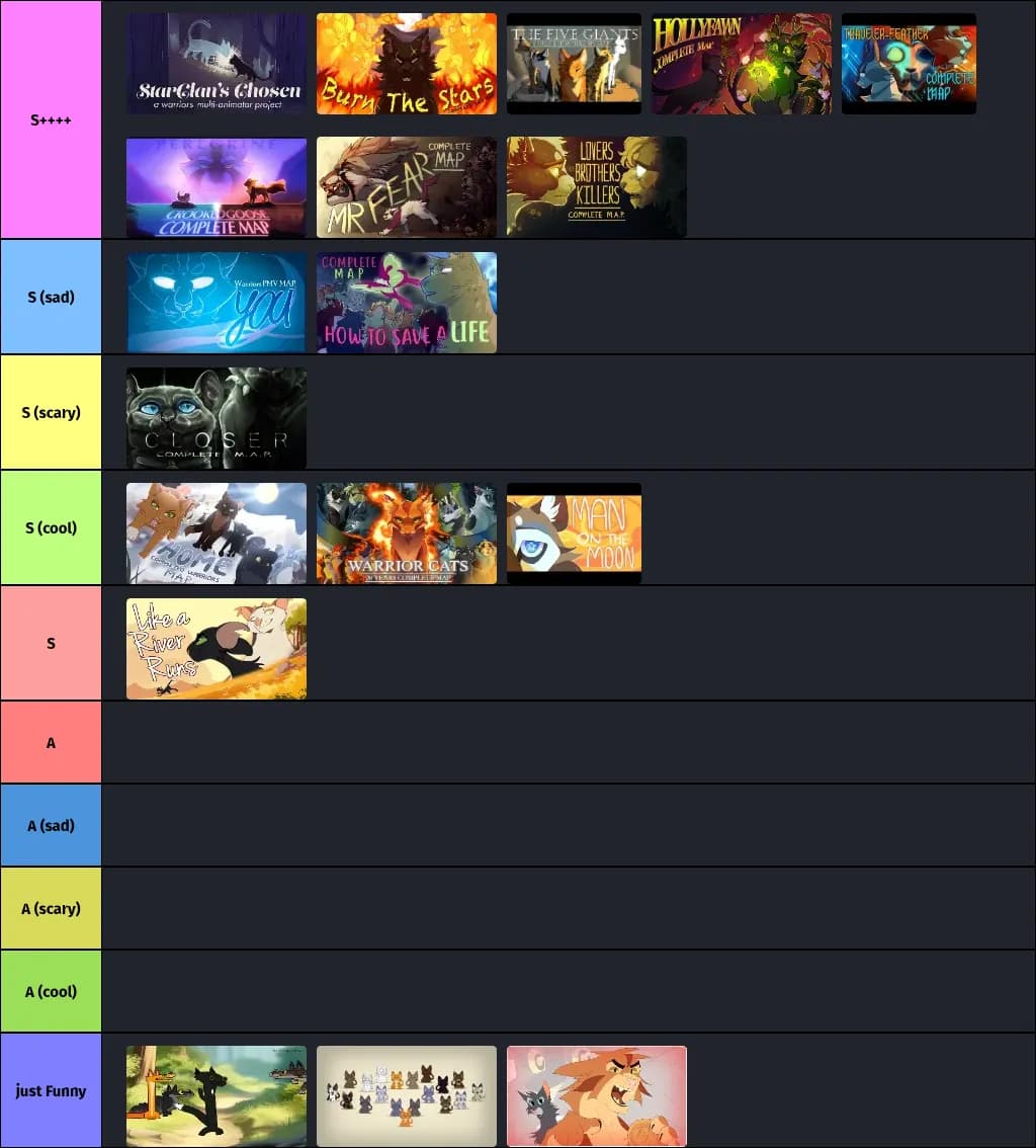 warrior cats animations