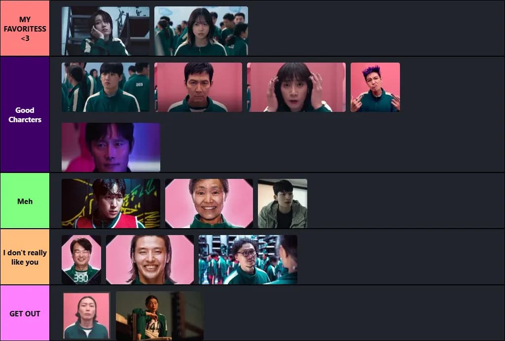 Squid Game Season 2 Characters (Main)