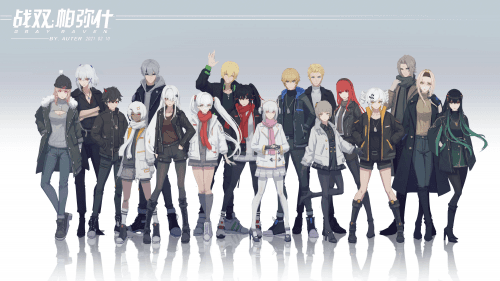 GRAY RAVENS Characters