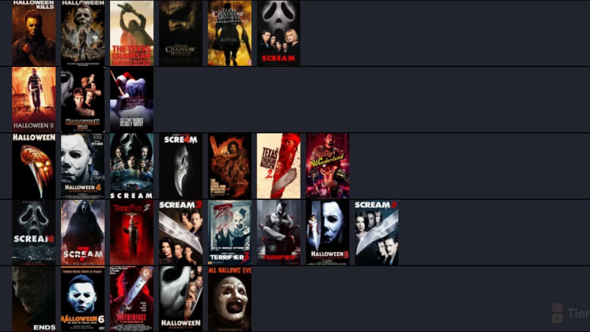 Filmes Slasher